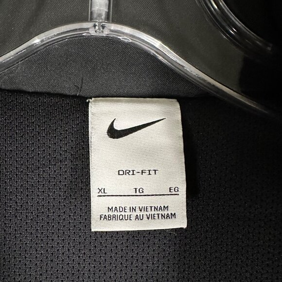 South Walton Seahawks Nike Mens XL Blk Dri Fit Full Zip Jacket Zip Side Pockets - Picture 4 of 14